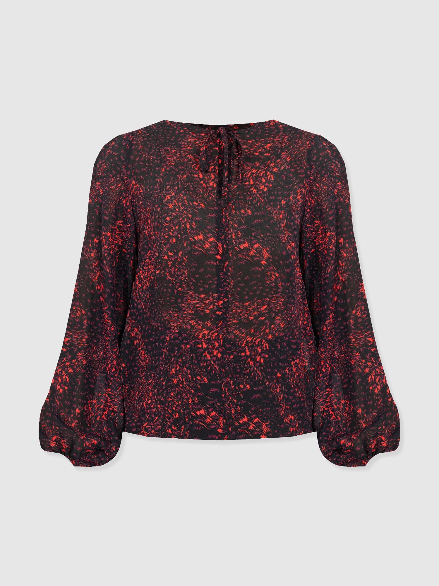 Kristen Blouse - Red Fade Spot - Women's Blouses | Saint + Sofia® USA